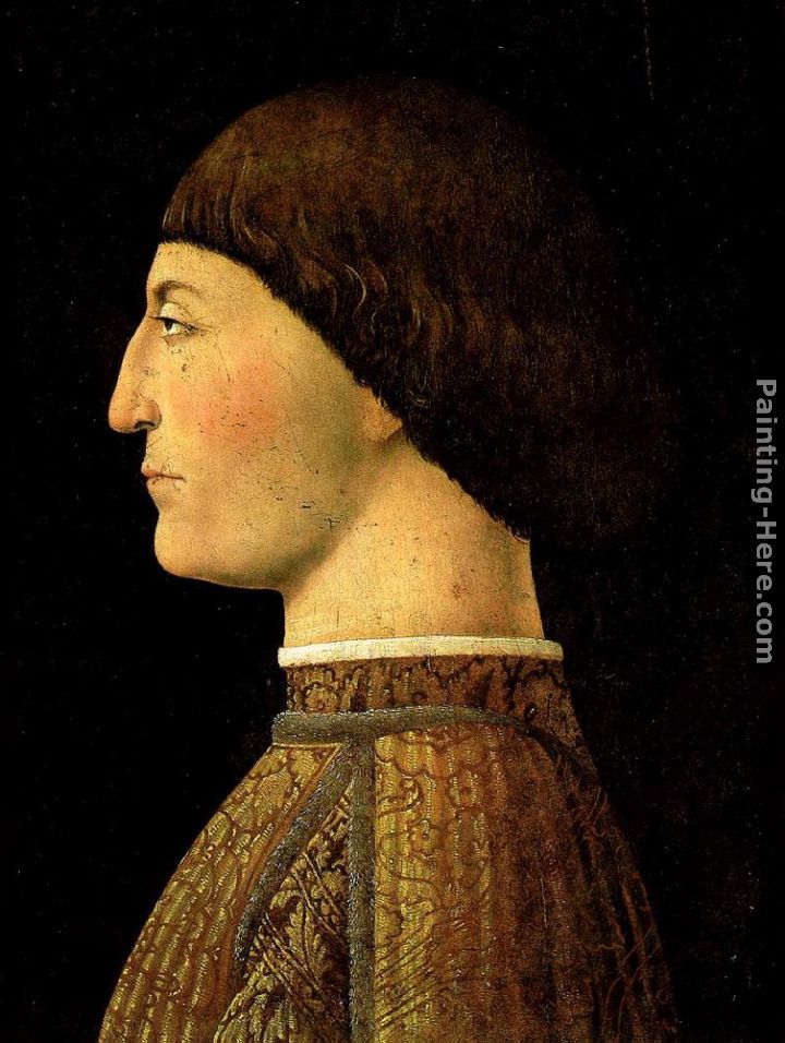 Sigismondo Pandolfo Malatesta painting - Piero della Francesca Sigismondo Pandolfo Malatesta art painting